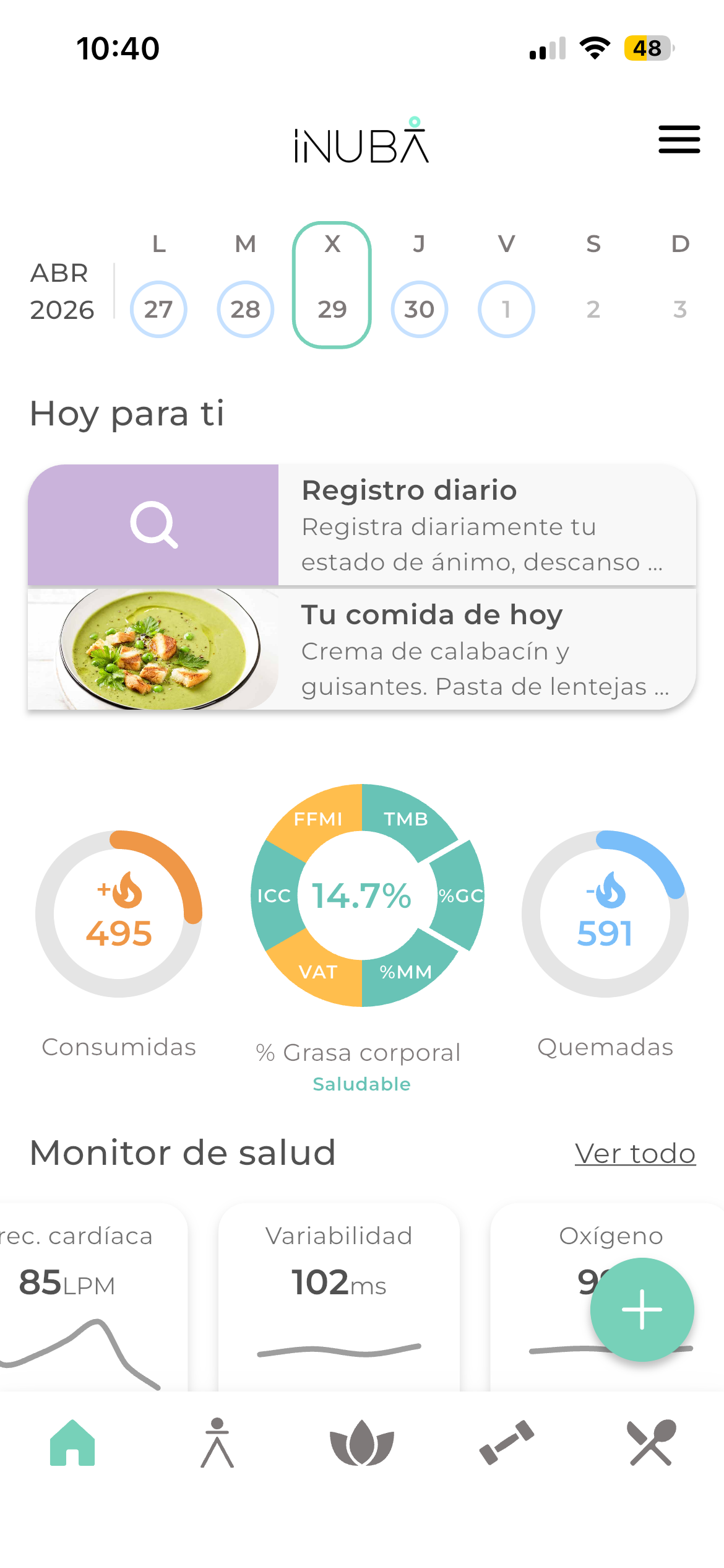 Chat and events